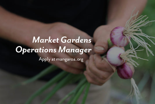 We're Hiring - Market Gardens Operations Manager