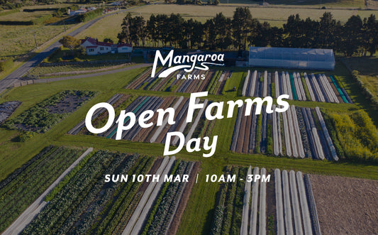 The 2024 Mangaroa Open Farms Day - Sun 10th Mar