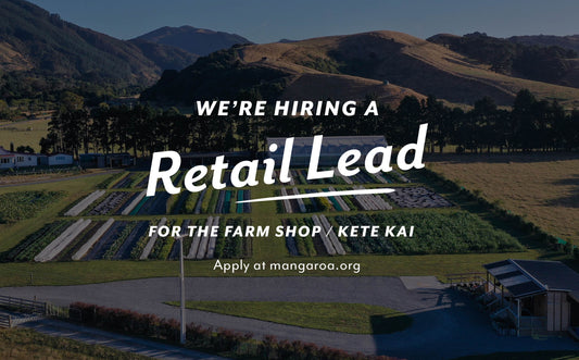 We're Hiring - Farm Shop Retail Lead