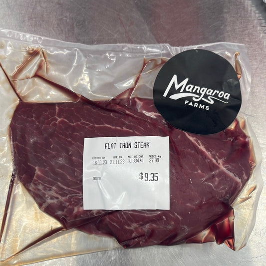 Mangaroa Flat Iron Steak