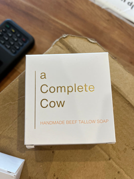 A Complete Cow Handmade Beef Tallow Soap