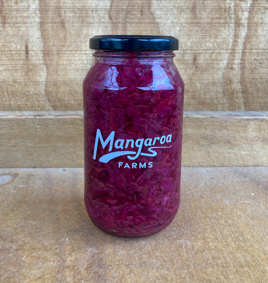 Mangaroa Beetroot & Carrot Sauerkraut